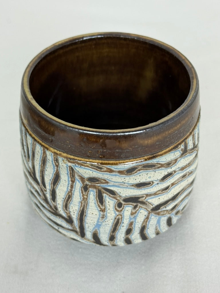Layered Carved Cup
