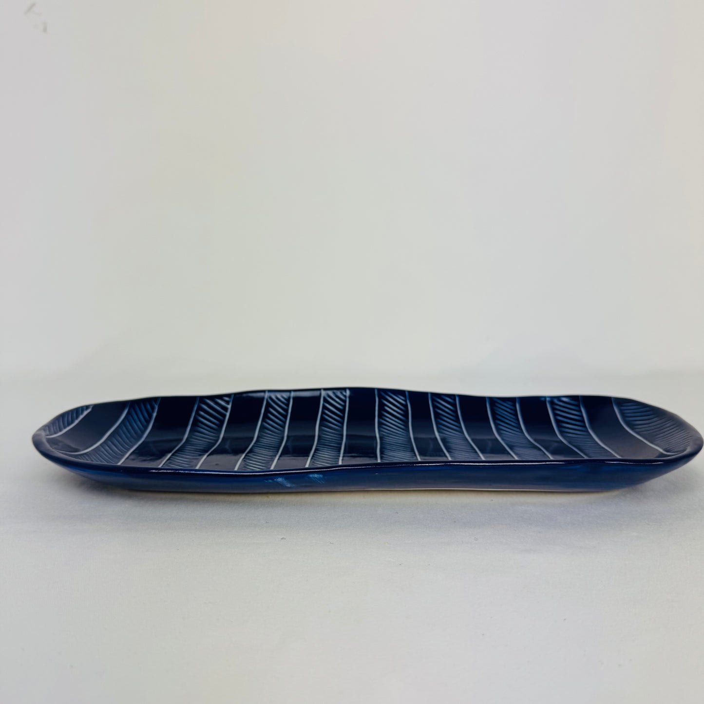 Oval Cobalt Platter