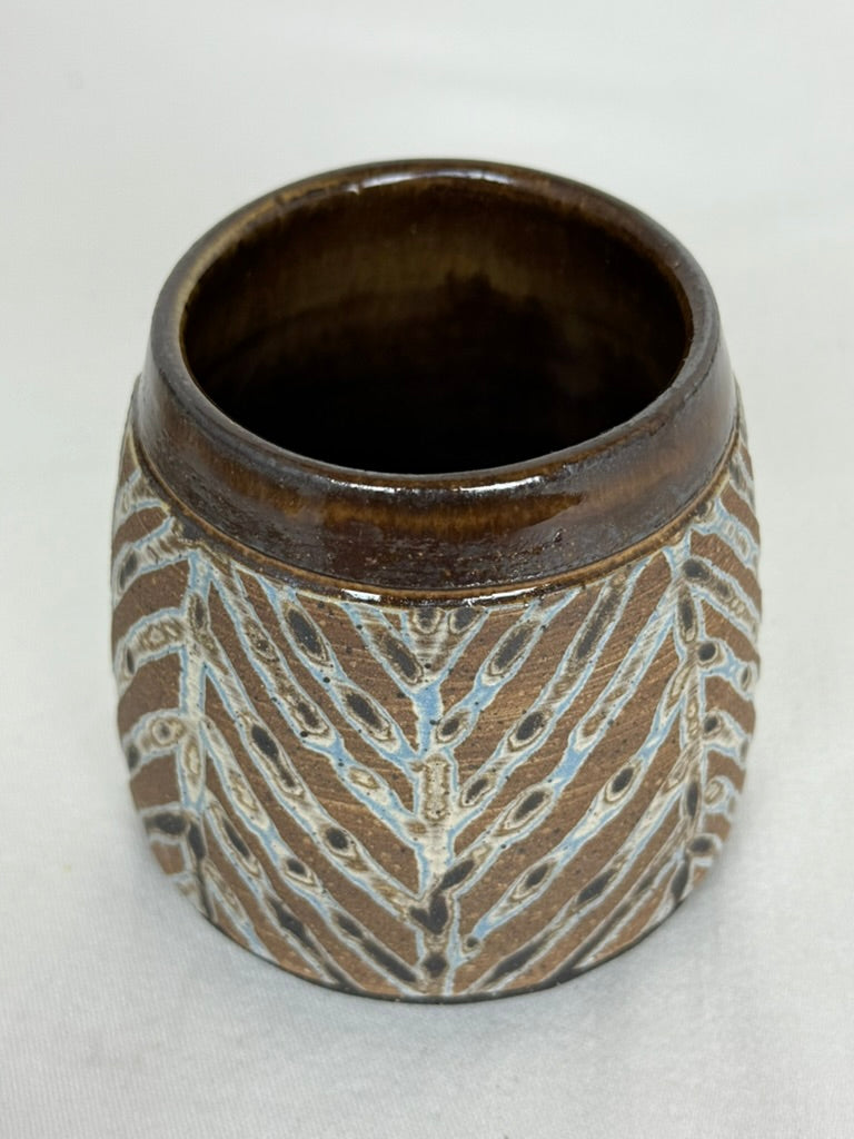 Layered Carved Cup