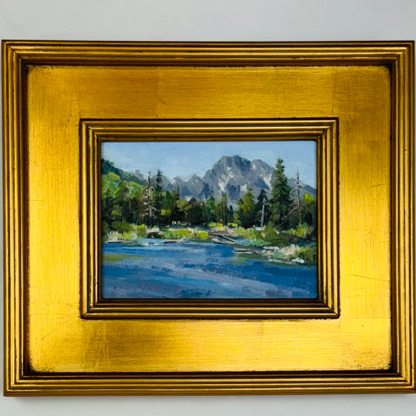 String Lake by the Bridge-Tetons