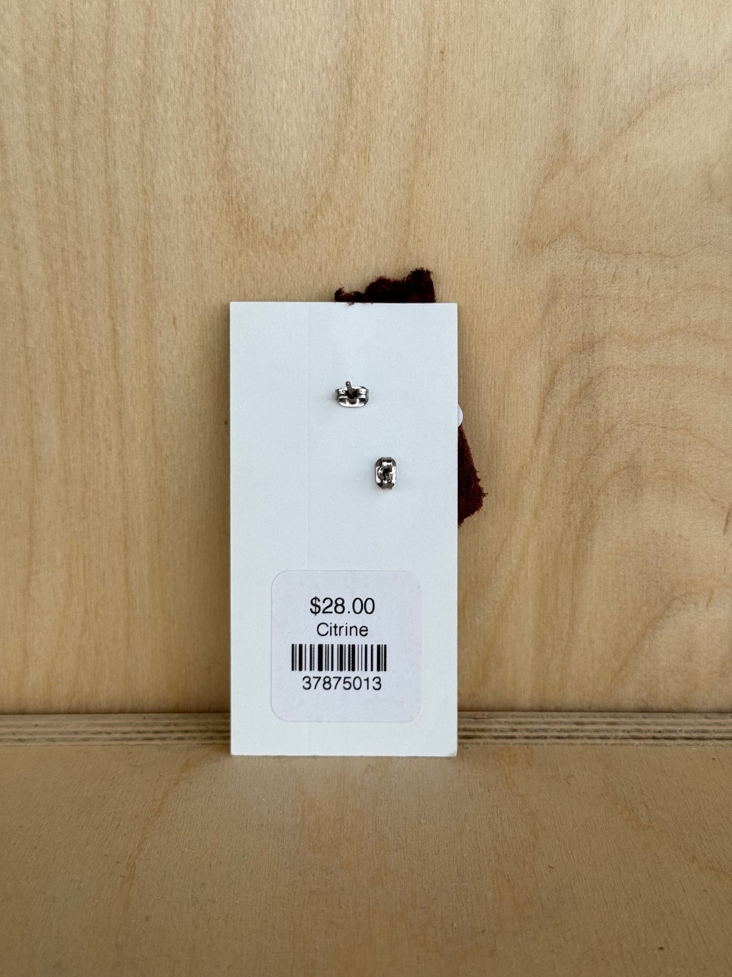 Citrine Studs