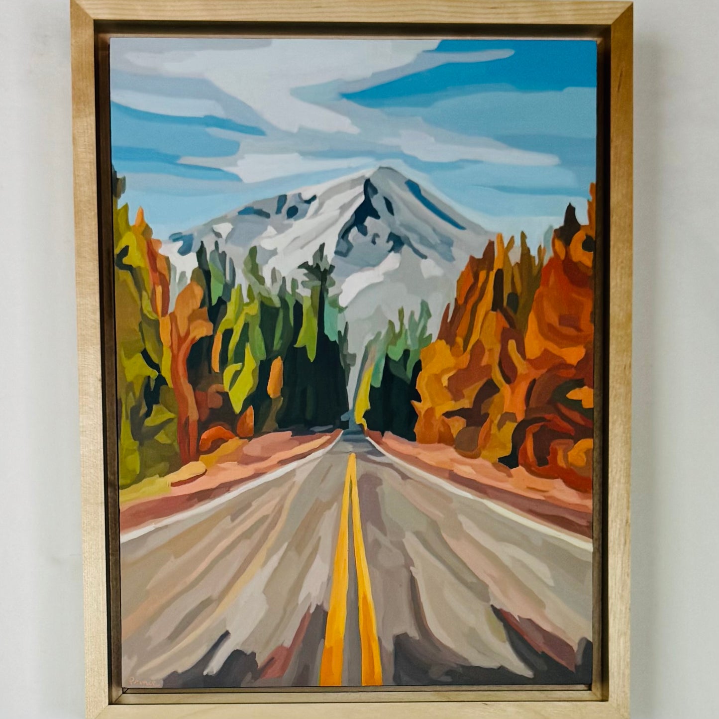 Road to Mount Shasta