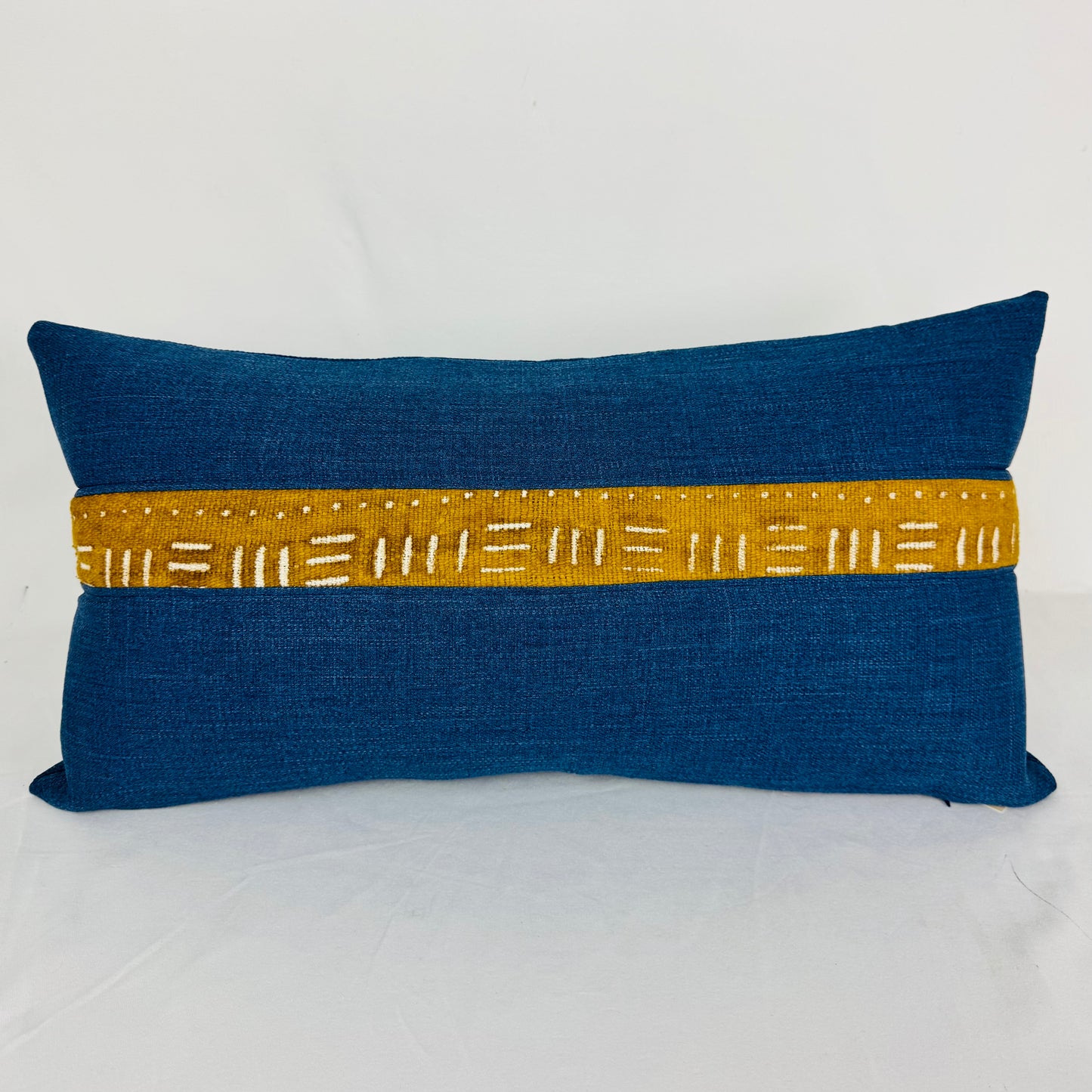 Vintage African Mudcloth Pillow 8