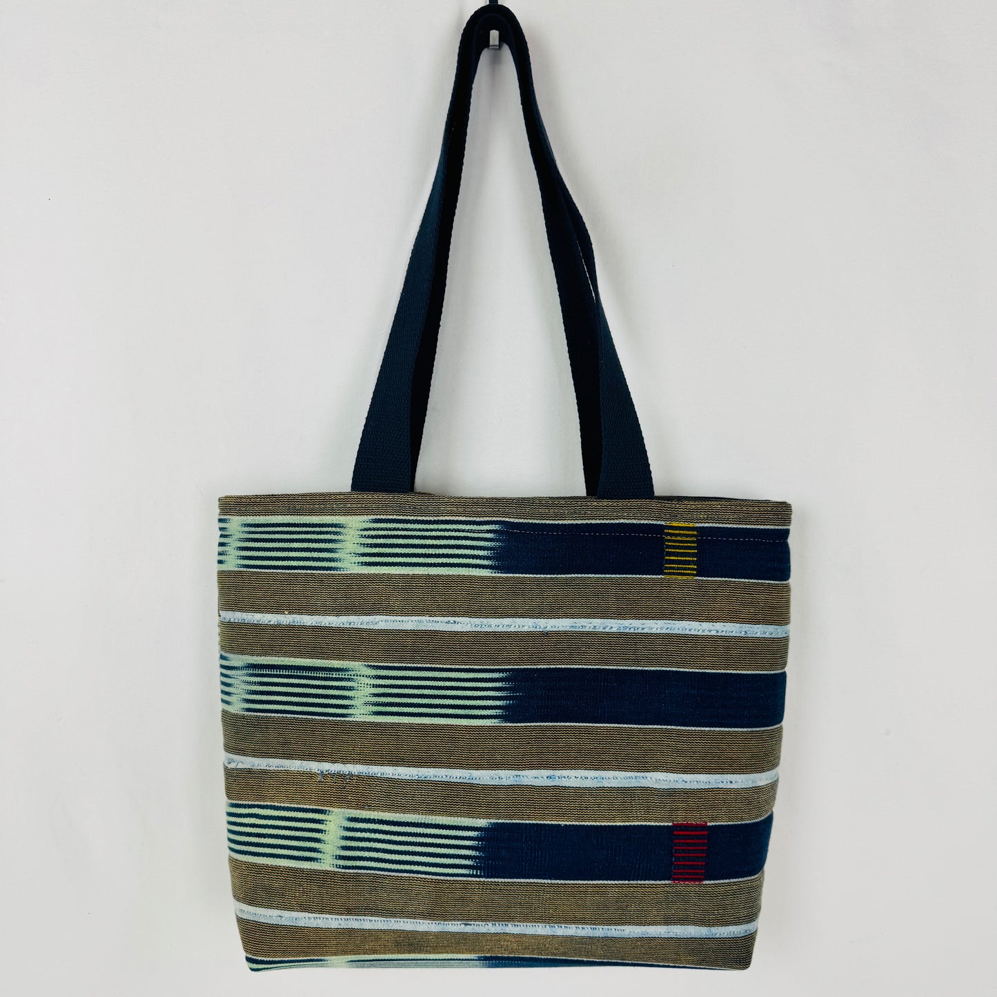 Vintage Kente Cloth Handbag 16