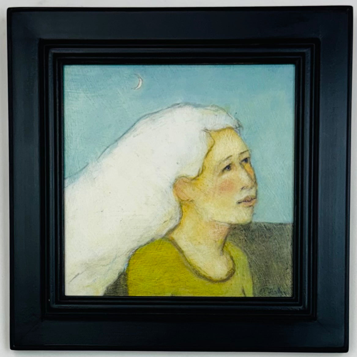 Woman with White Hair