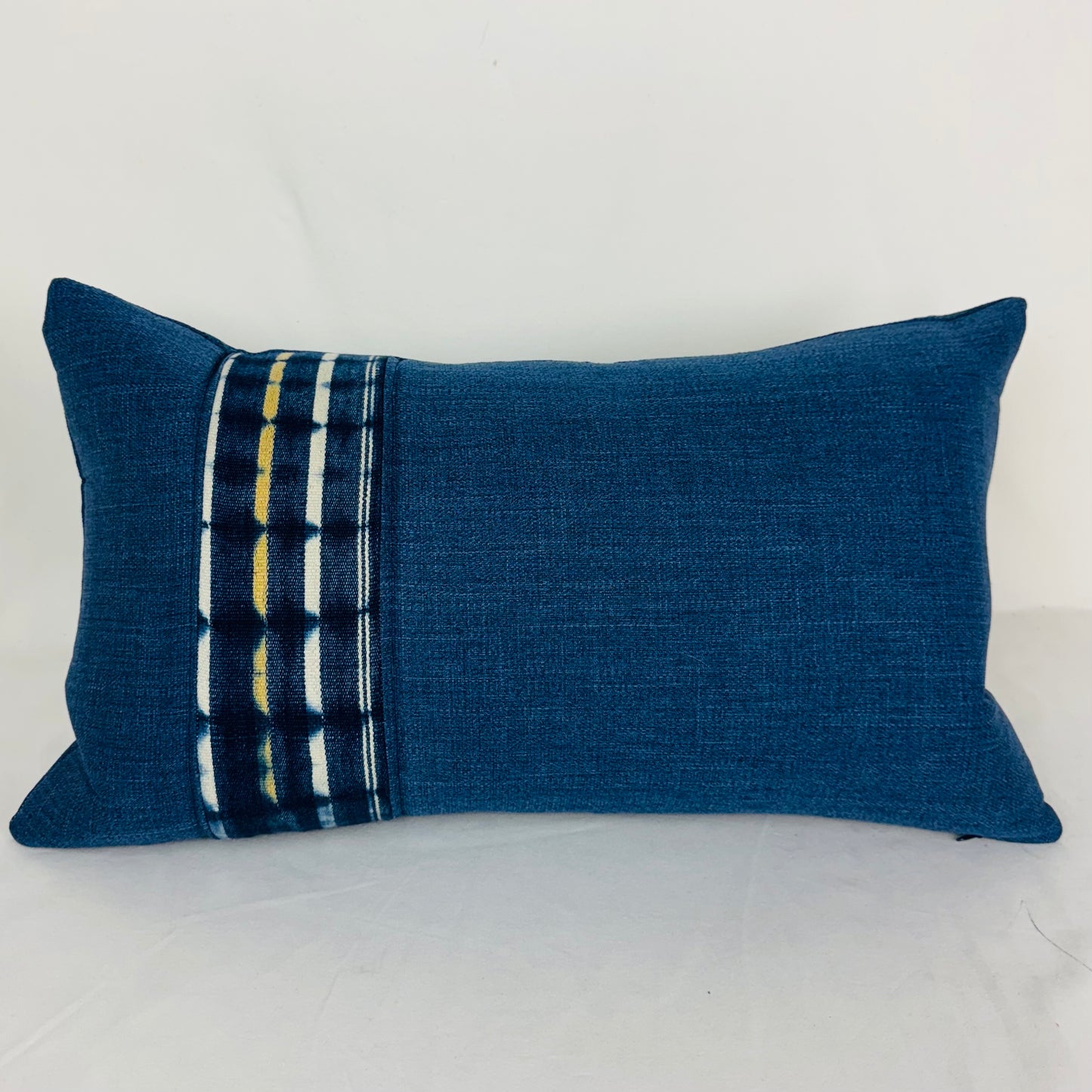 Vintage African Kente Cloth Pillow 9