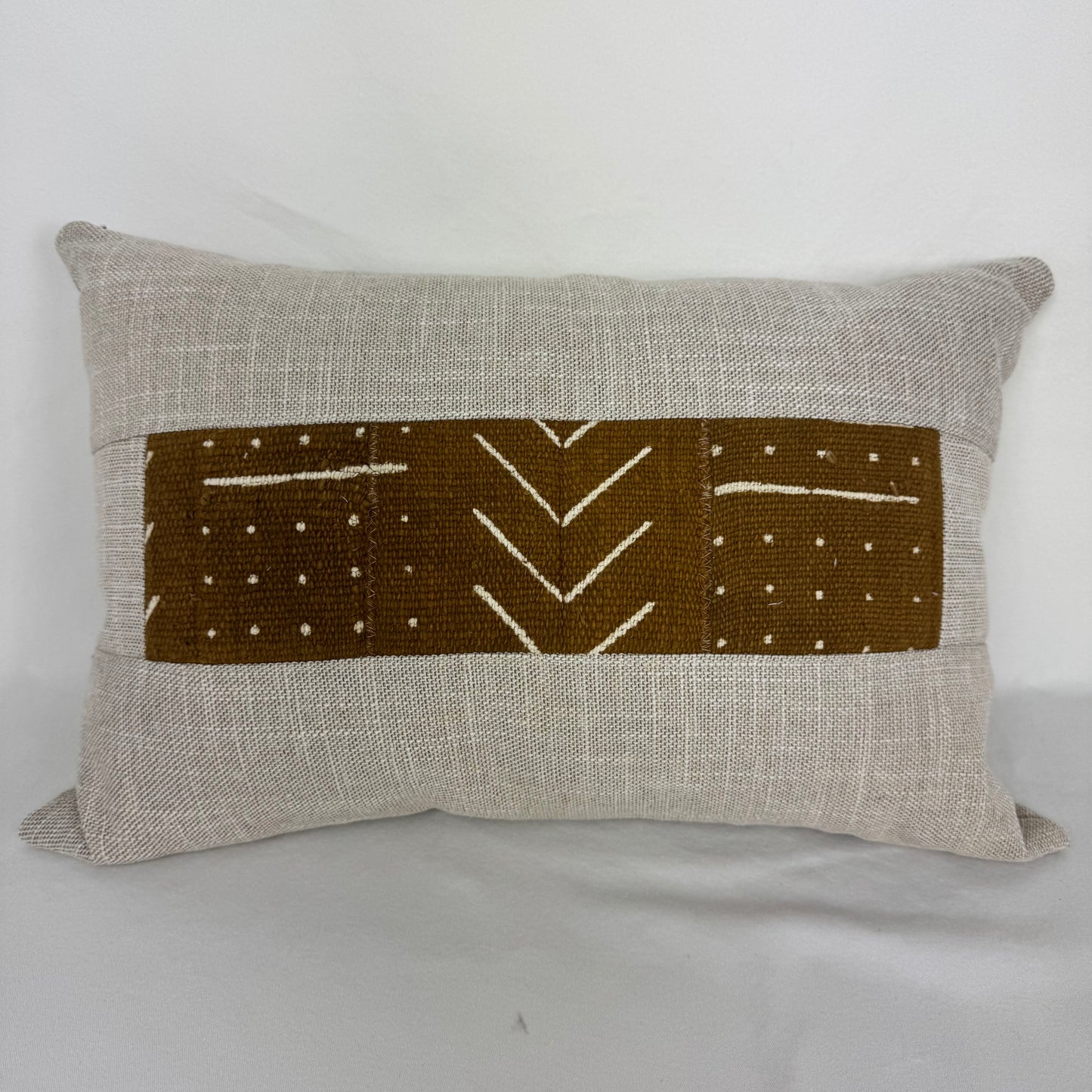 Vintage African Mudcloth Pillow 17