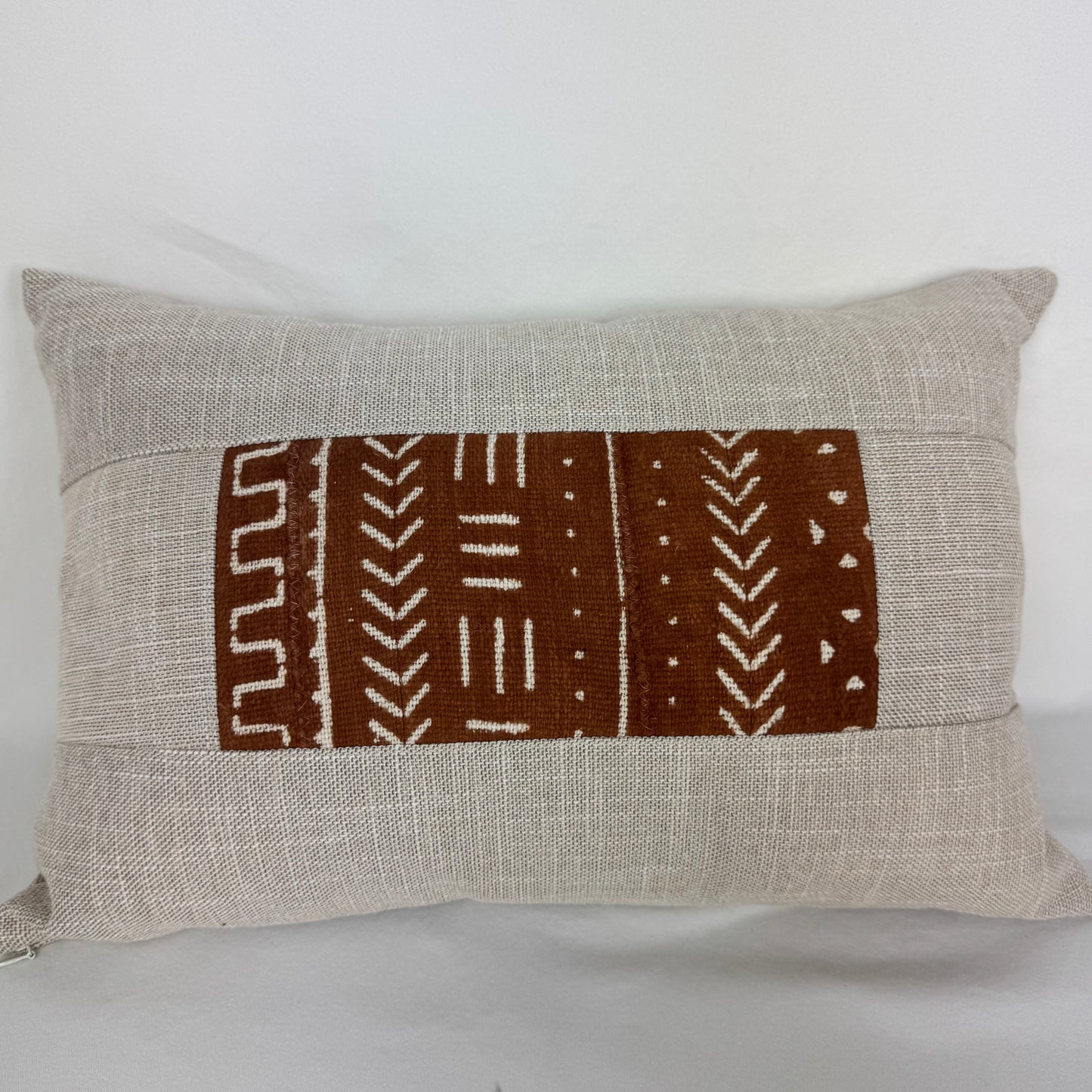 Vintage African Mudcloth Pillow 16