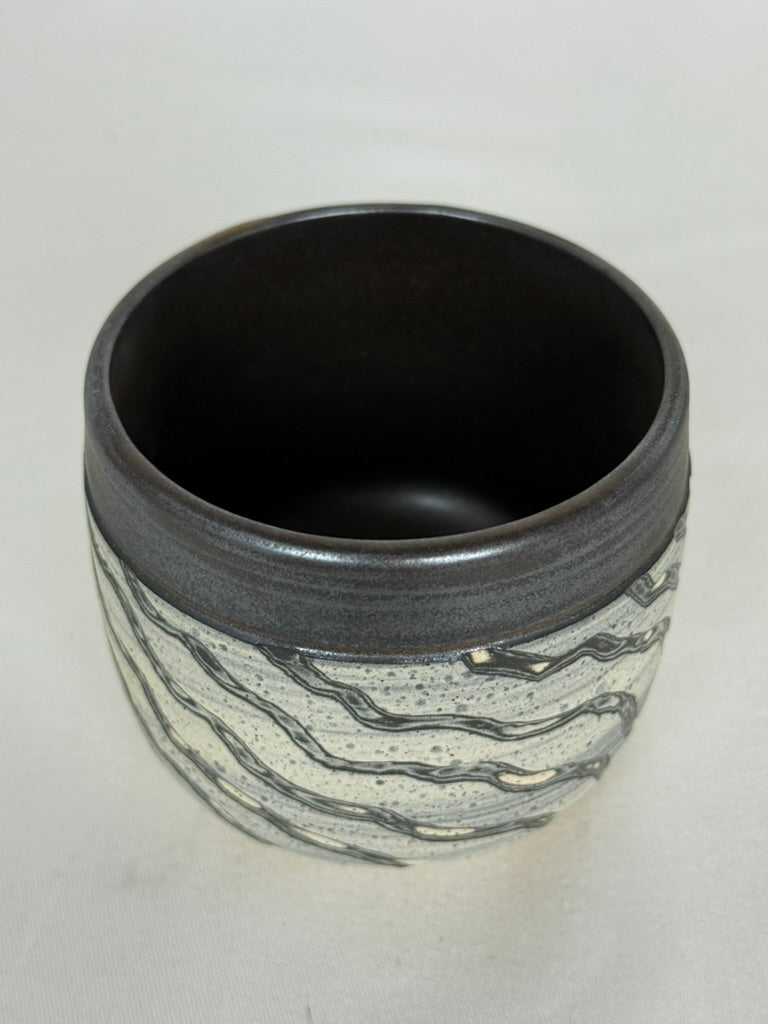 Layered Carved Cup