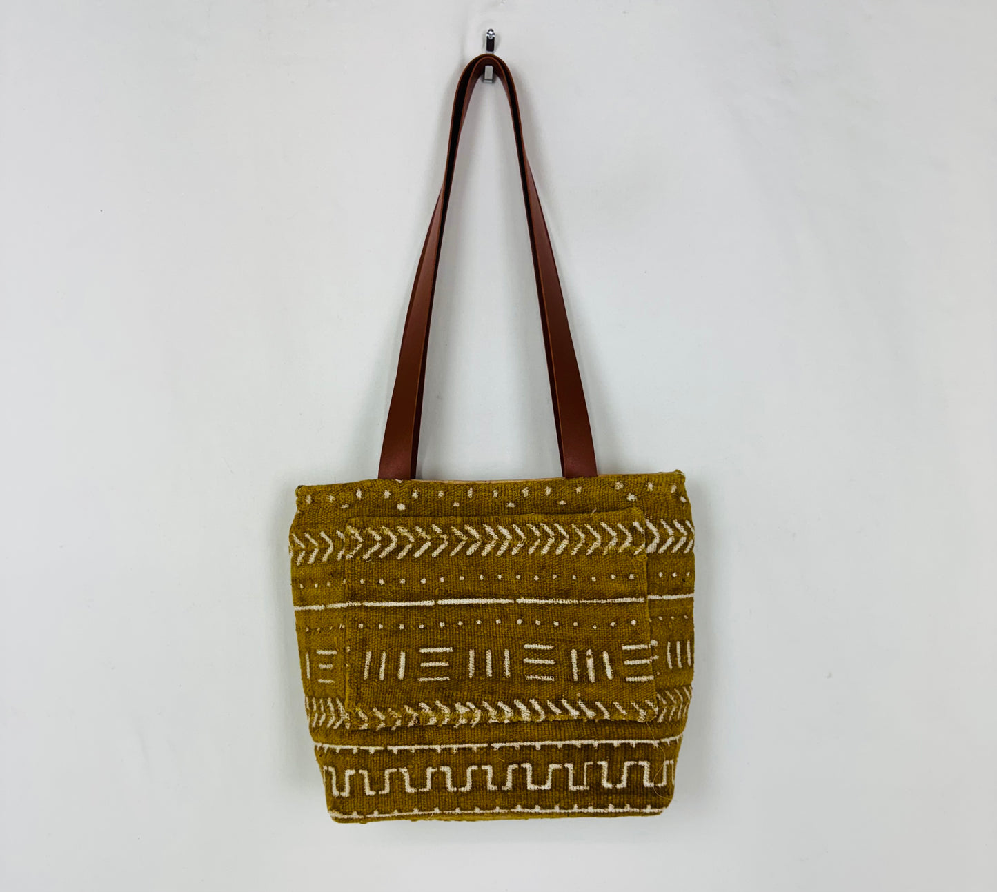 Vintage African Mud Cloth Handbag 12
