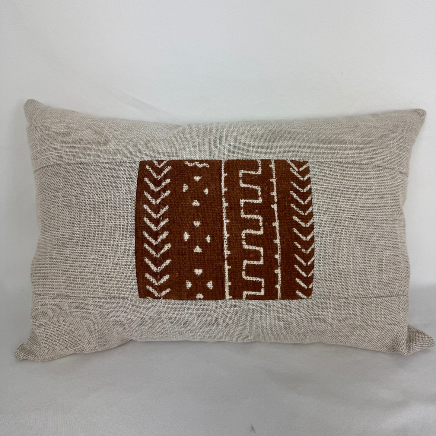 Vintage African Mudcloth Pillow 16