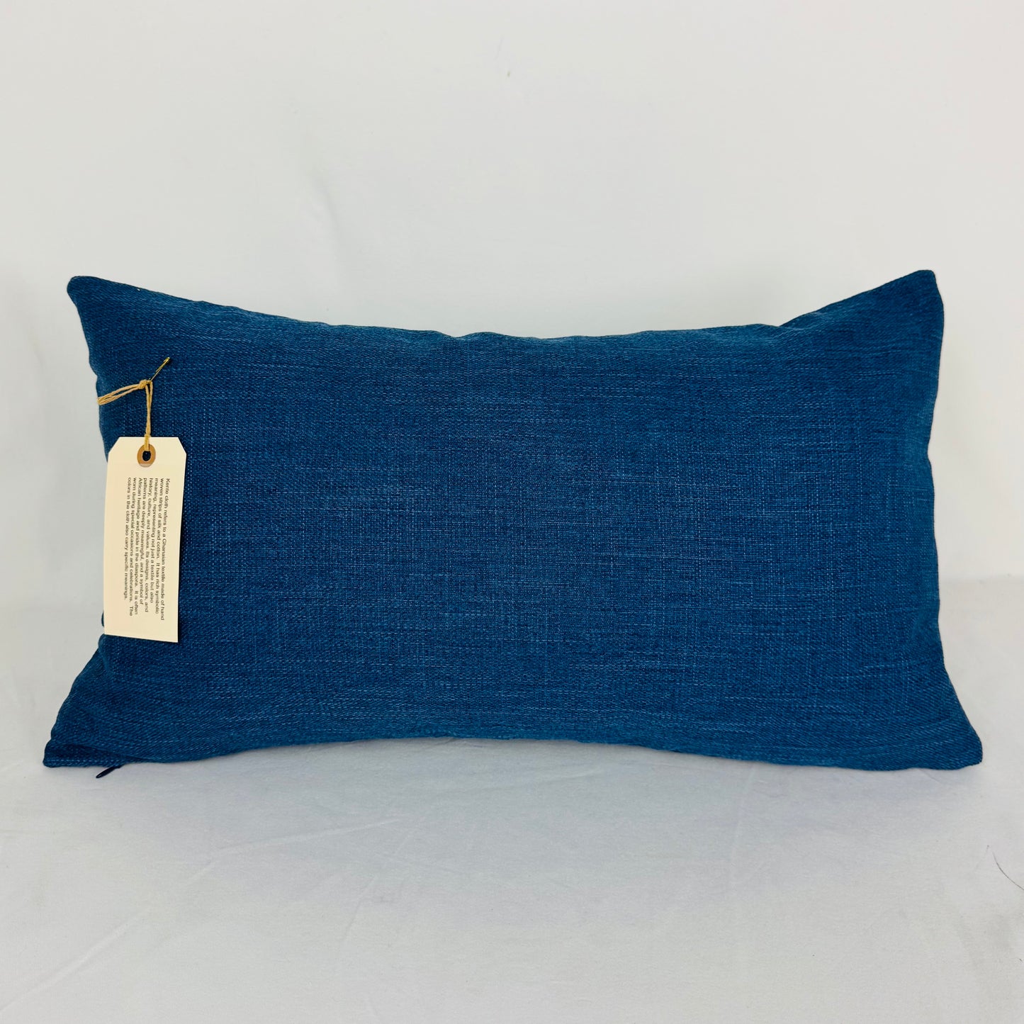 Vintage African Kente Cloth Pillow 9