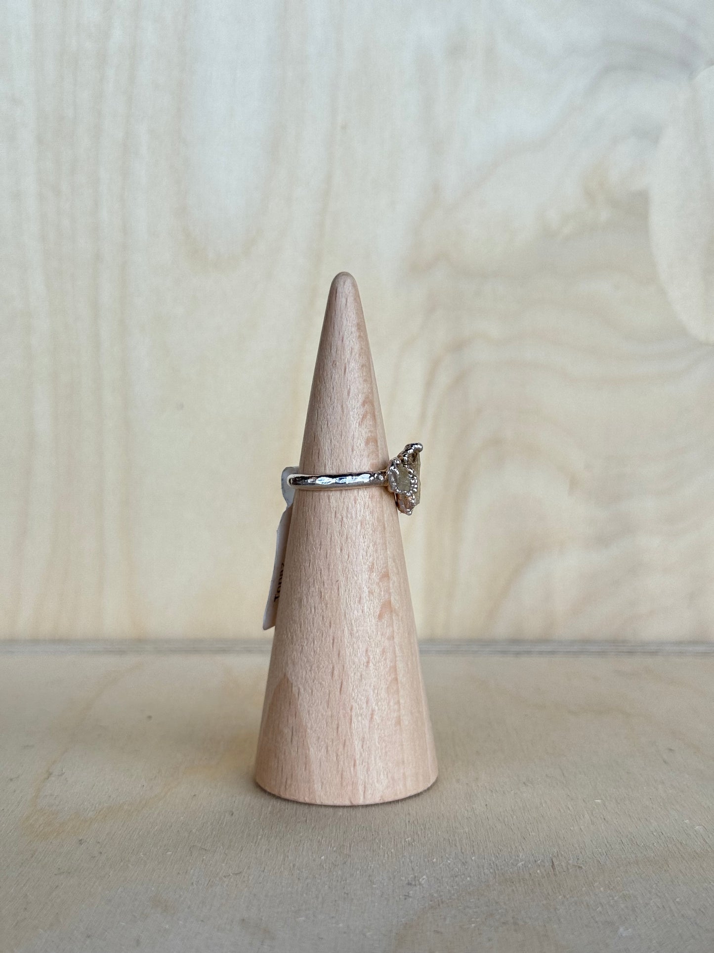 Three Stone Topaz Ring