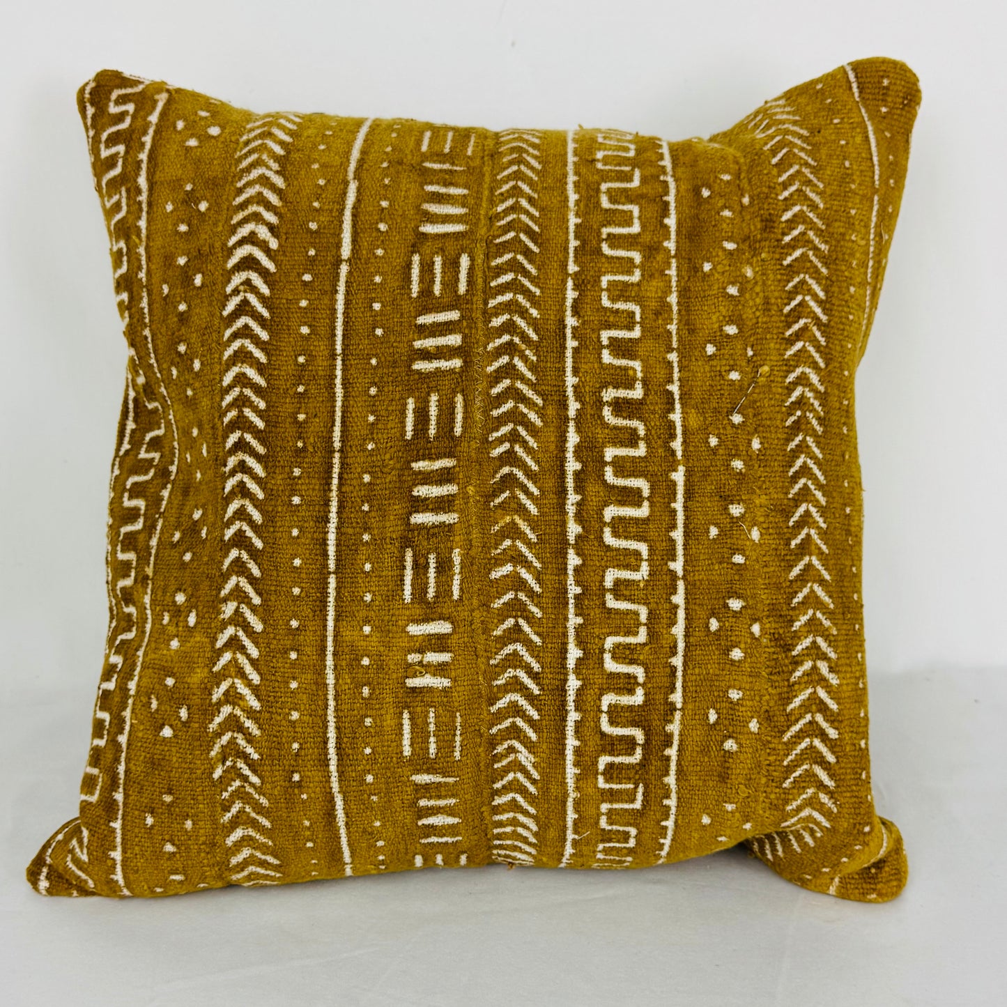 Vintage African Mudcloth Pillow 10