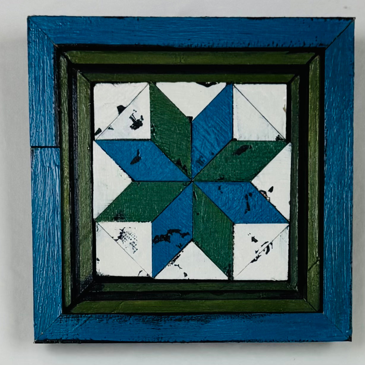 Quilt Block Blue