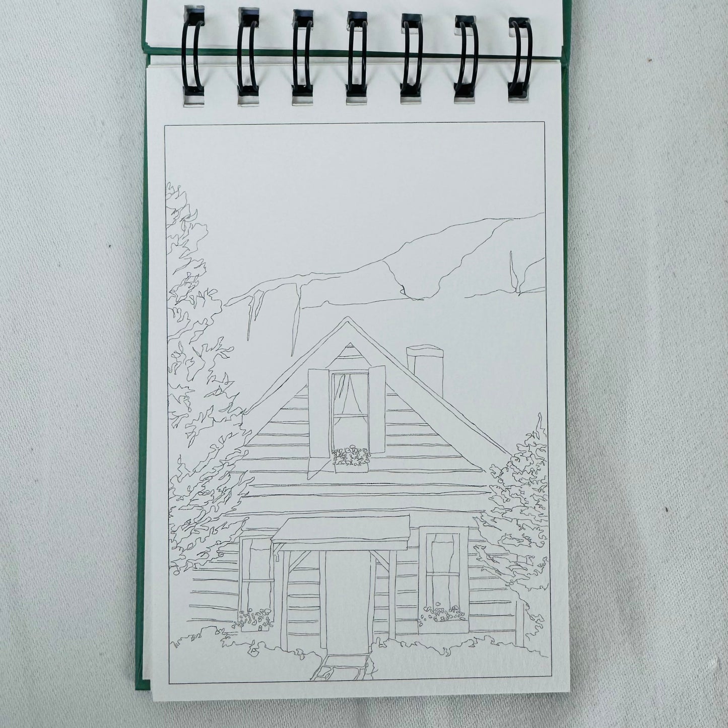 Mini Watercoloring Book
