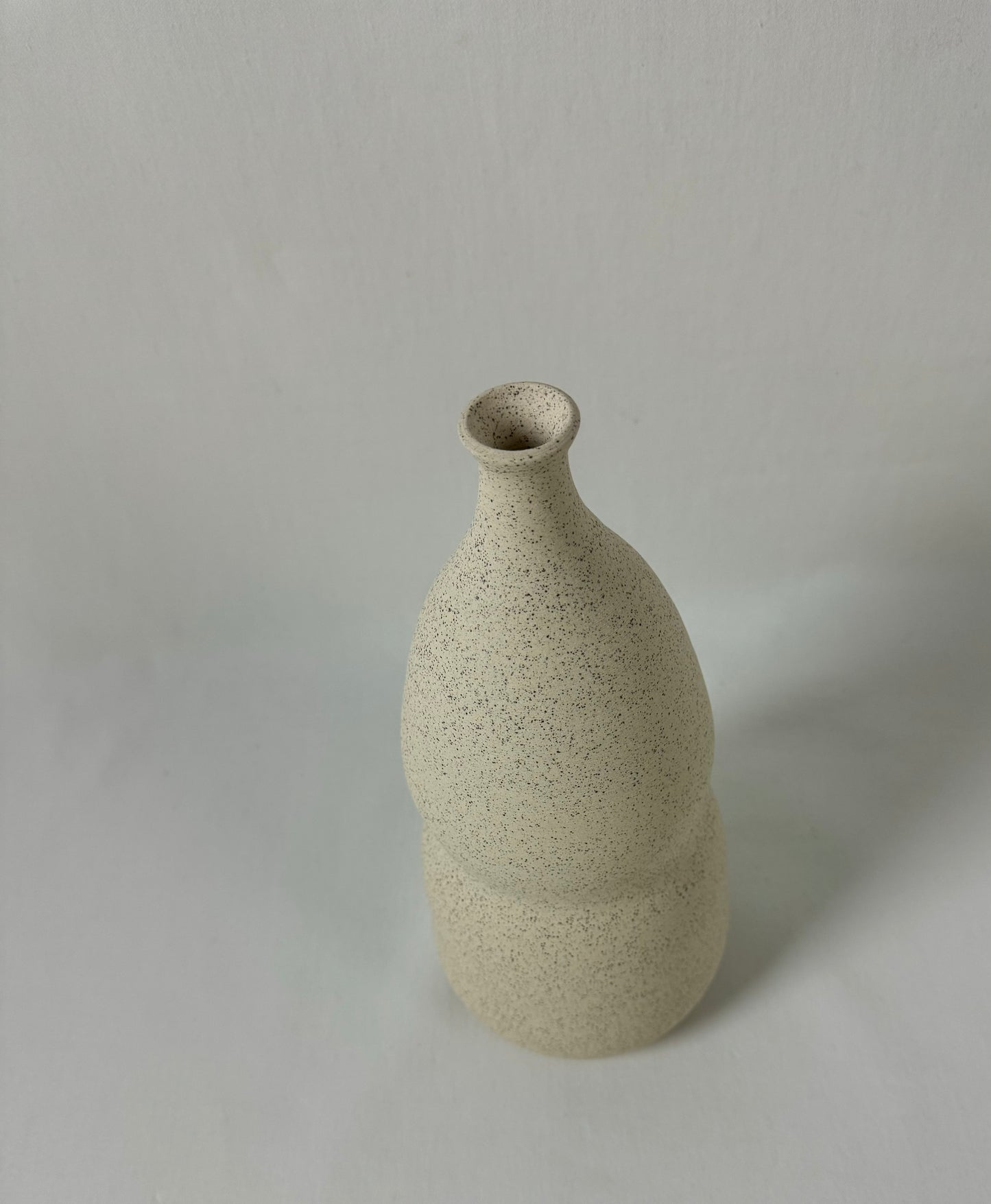 Ceramic Vase, Raw specked