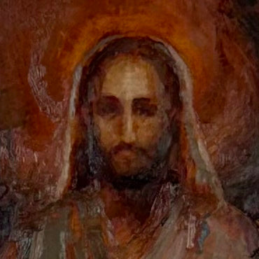 Portrait of Christ Scarlet