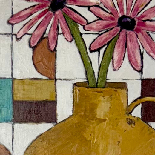Gerber Daisies in my Kitchen