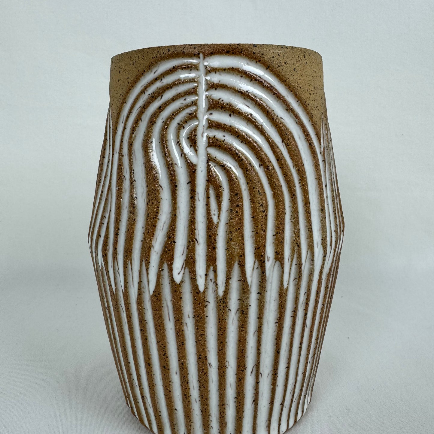 White Caps Vase