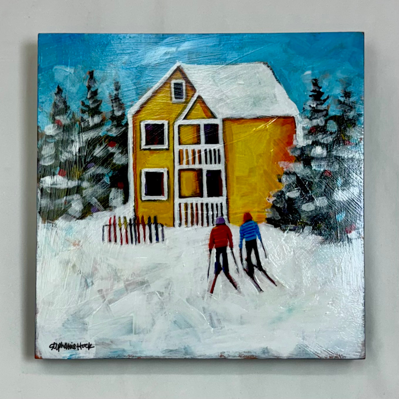 Cozy Yellow House