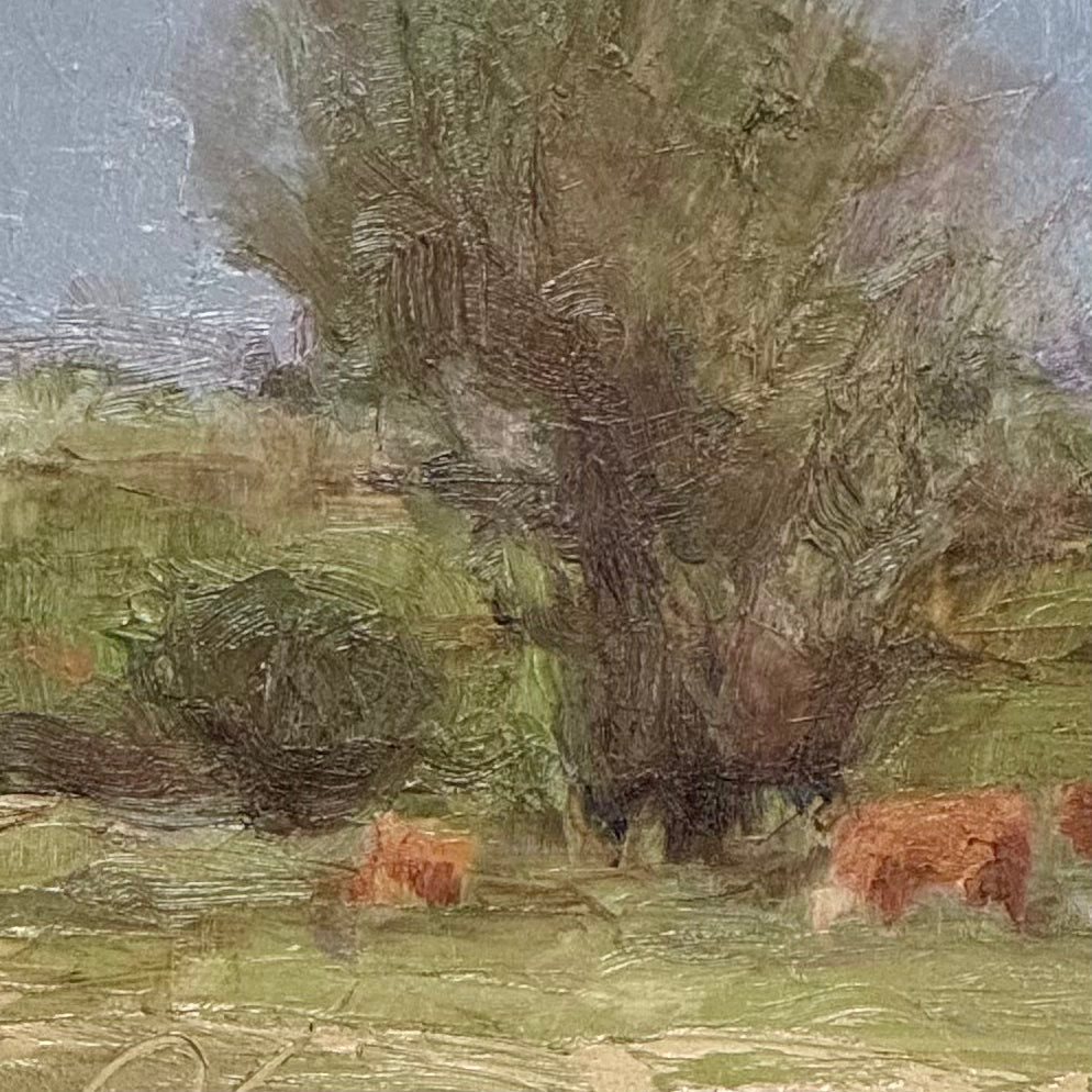 Rural Plein Air Framed