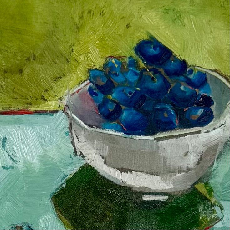 Bowl of Blueberries