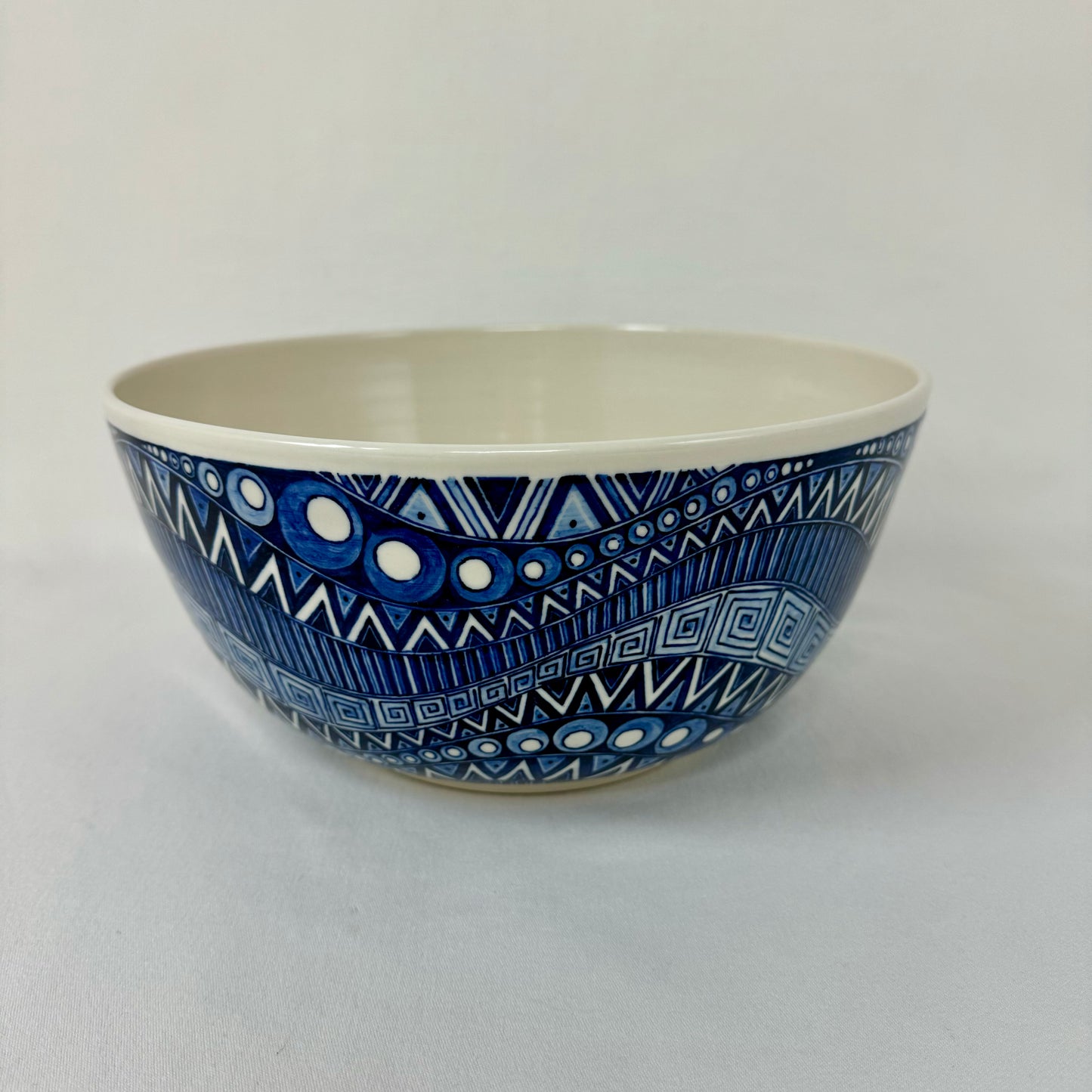 Hand Painted Salad Bowl