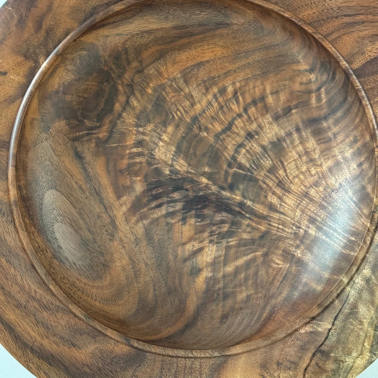 Western U.S. Black Walnut Crotch Platter