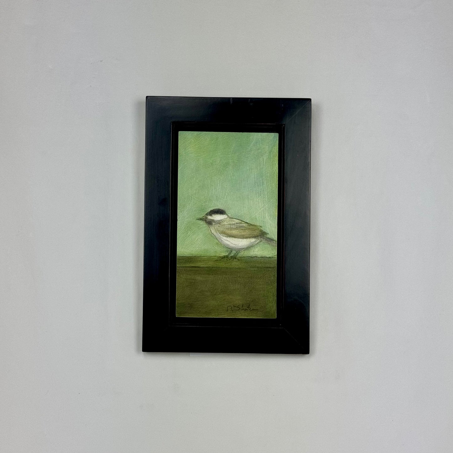Bird on Window Sill