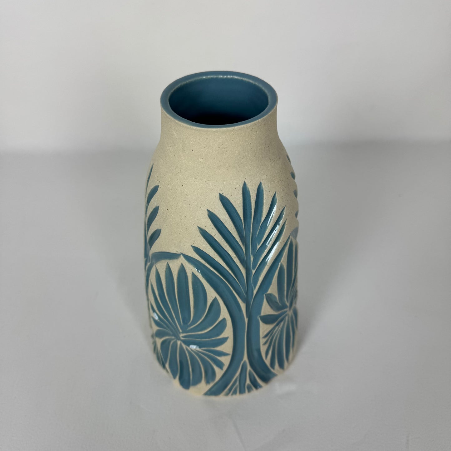 French Blue Vase