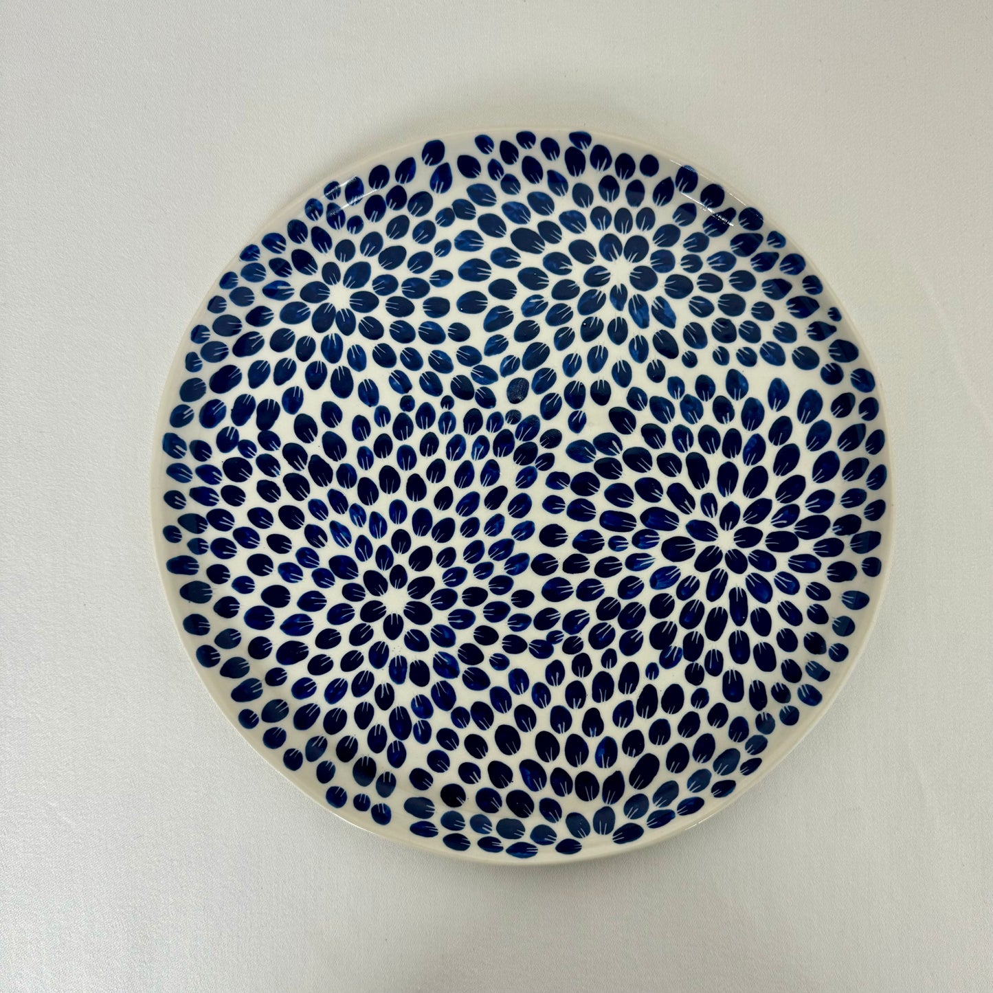Round Platter with petals