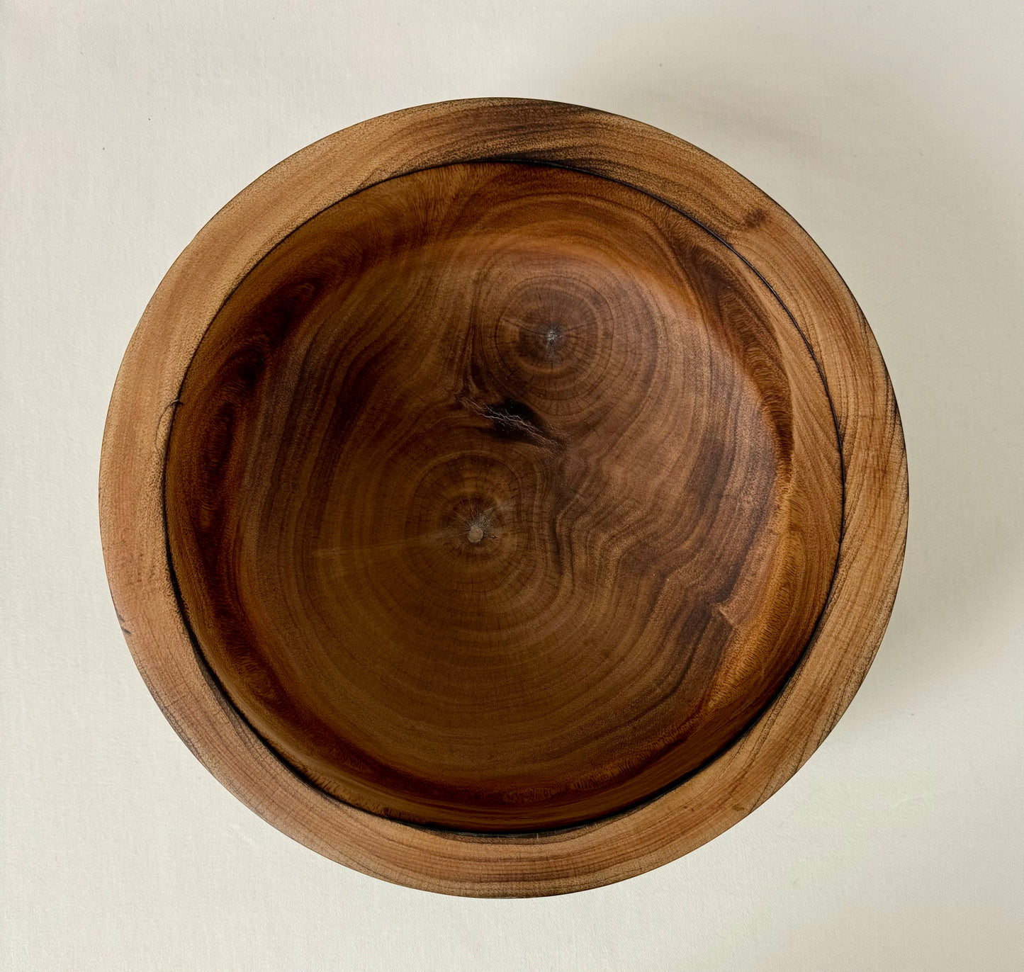 Emma Rayure Wood Bowl