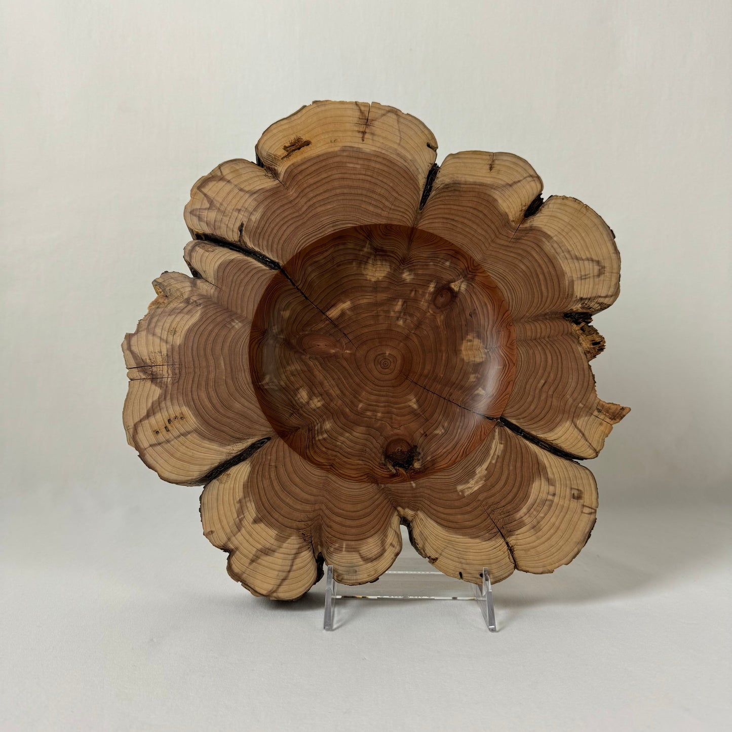 Western U.S. Cedar Live Edge Bowl