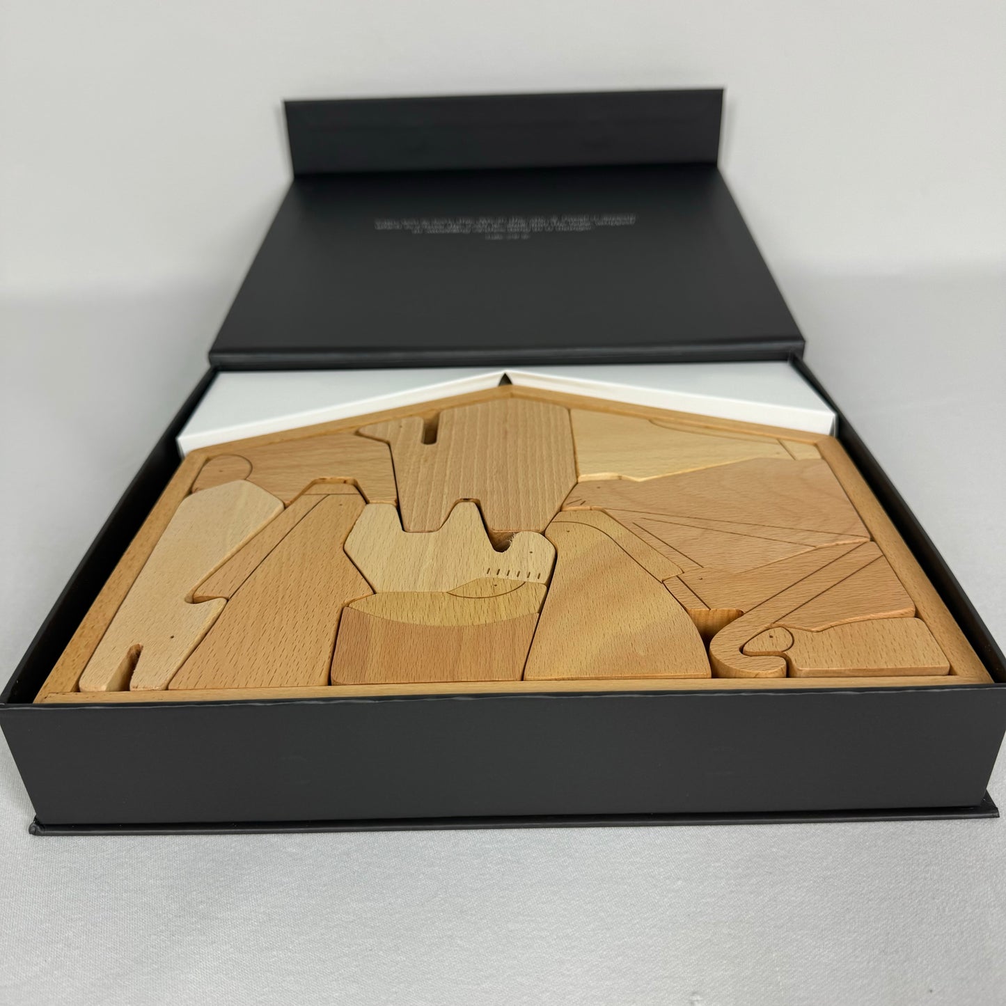 Wood Nativity Set