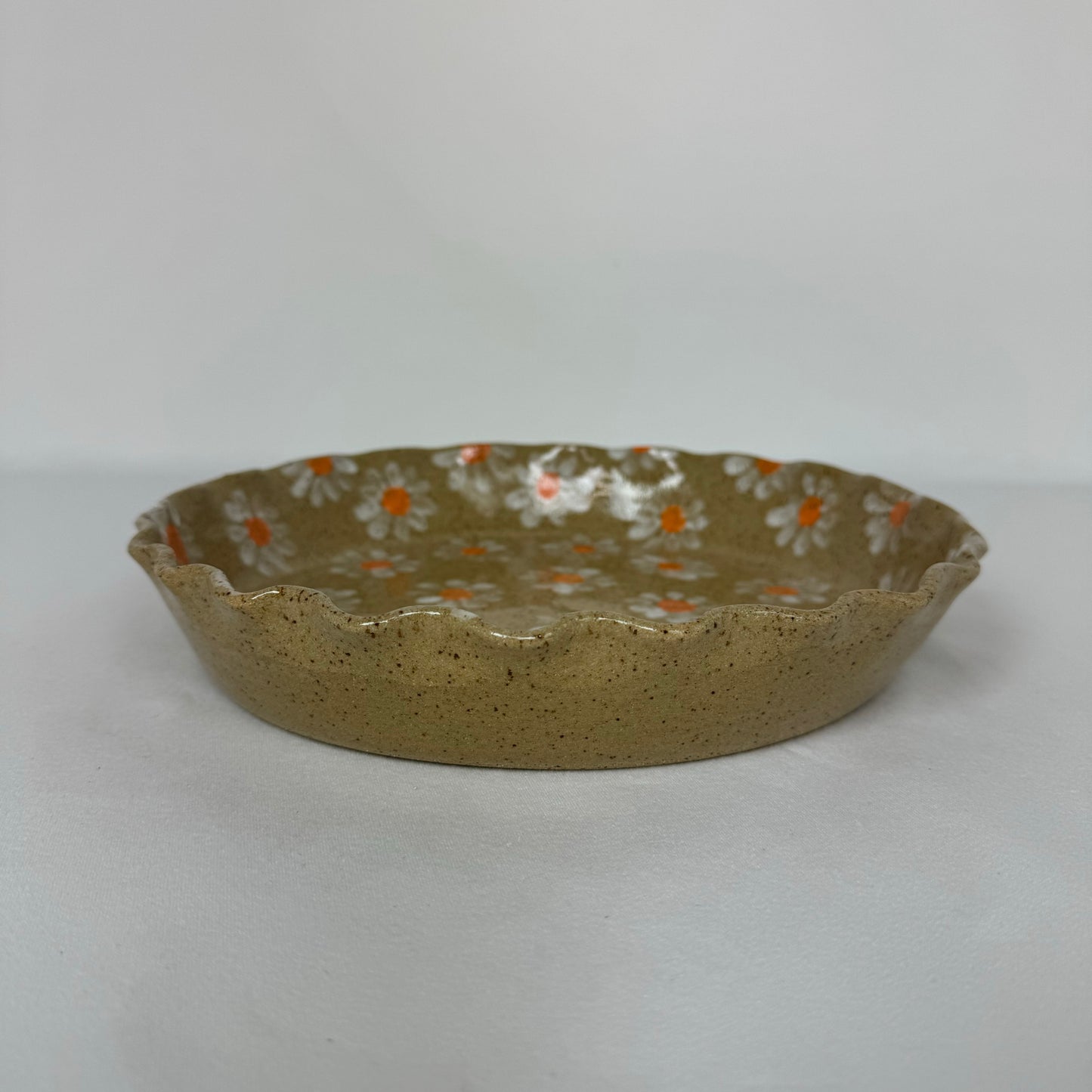 Daisy Pie Plate