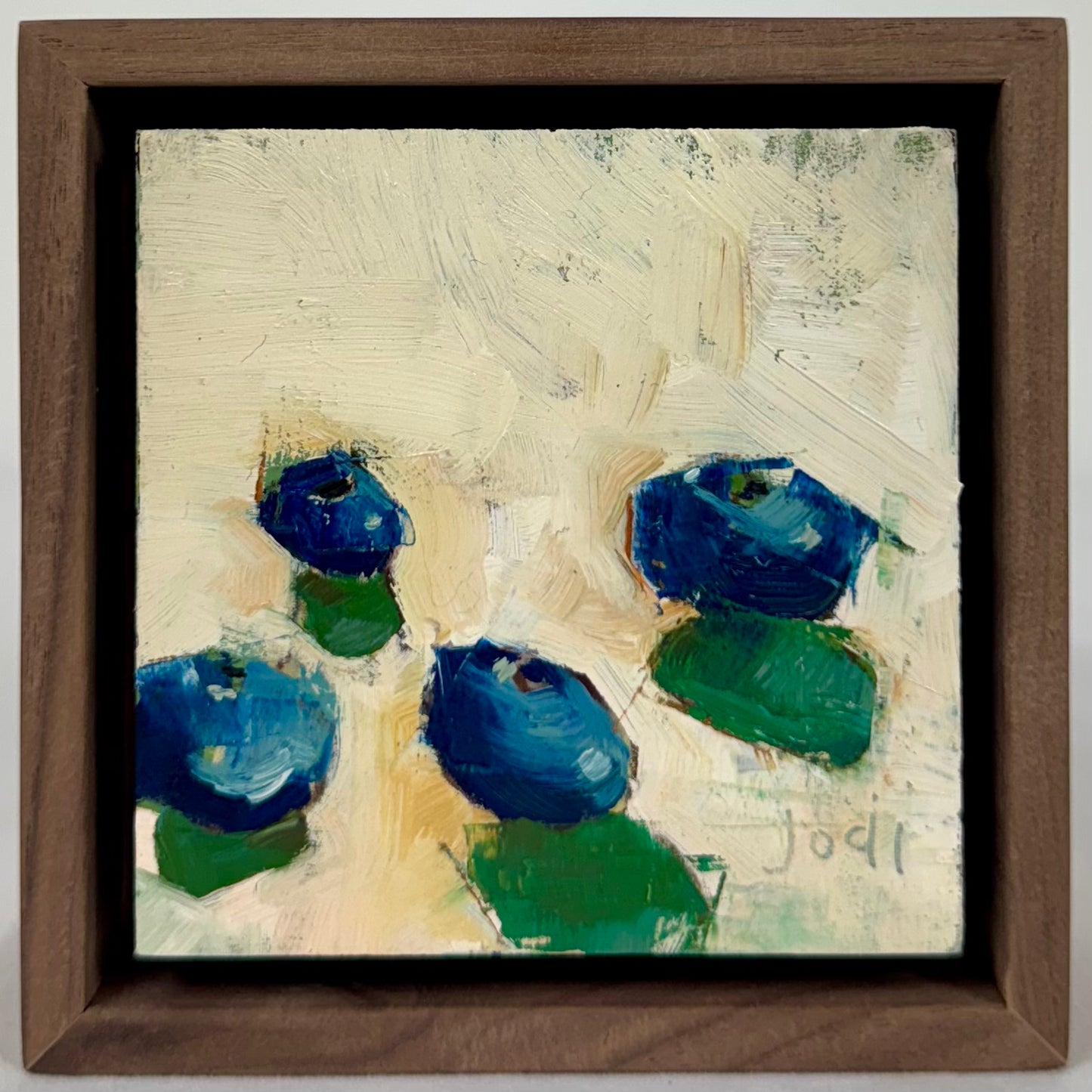 Four Blueberries