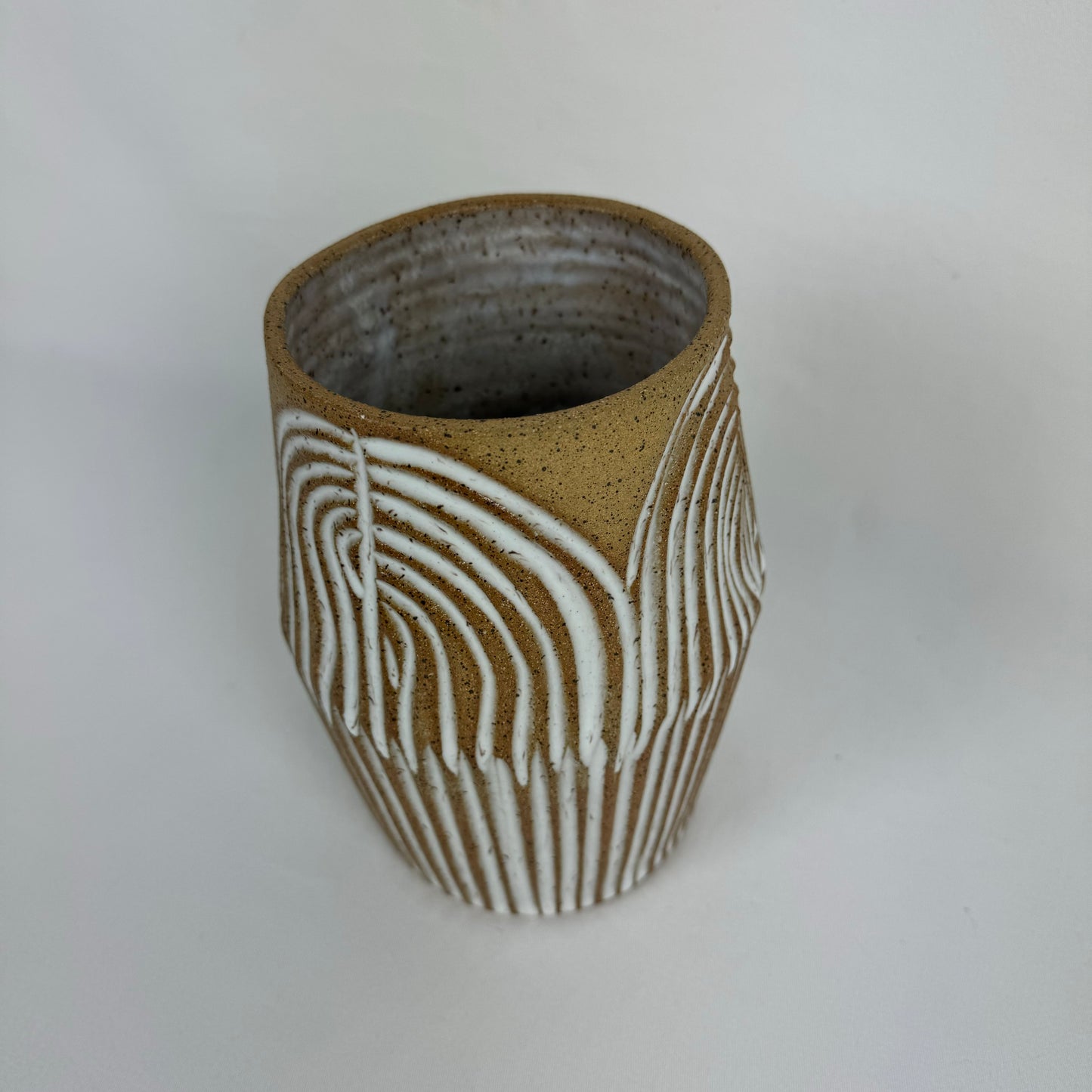 White Caps Vase