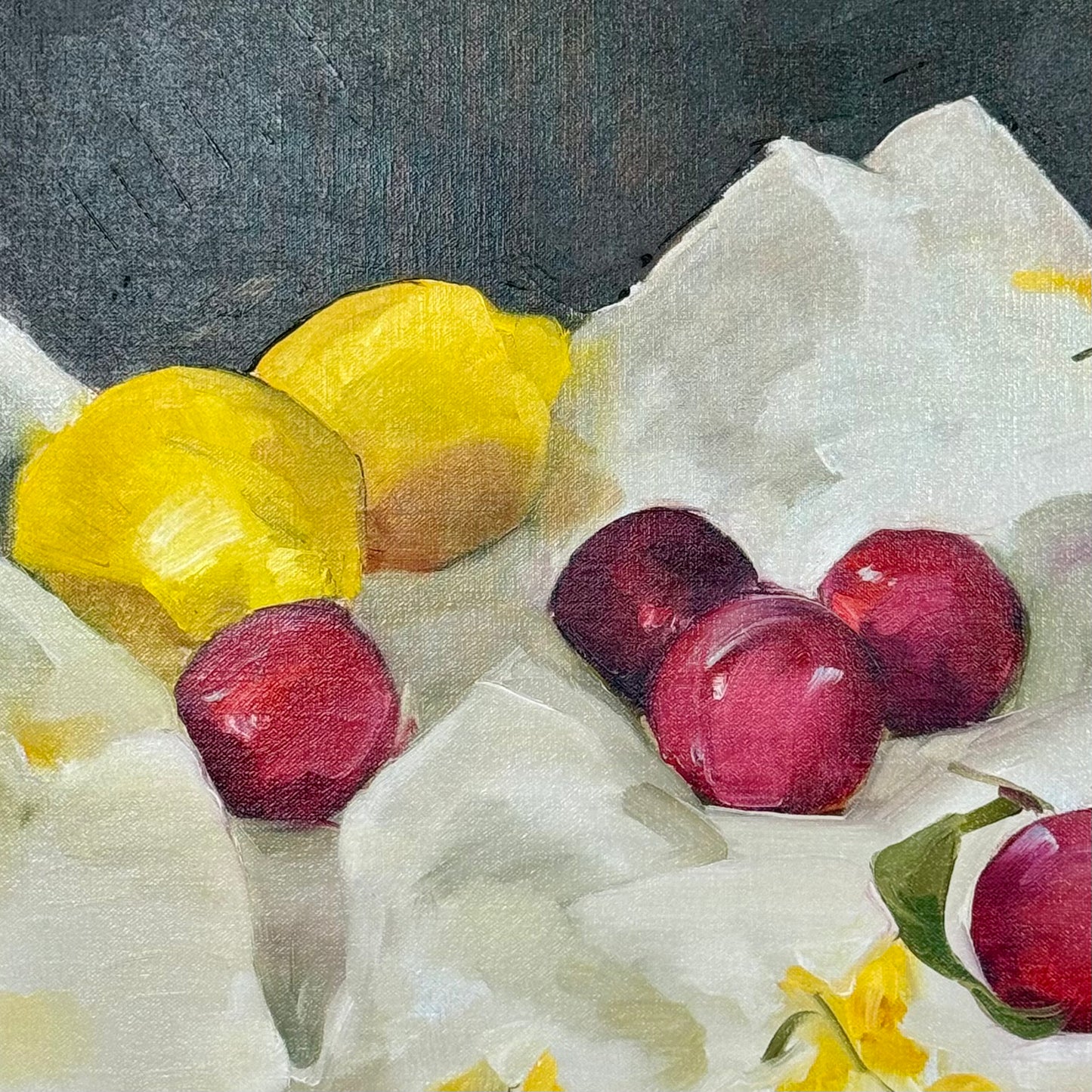 Lemons on Black
