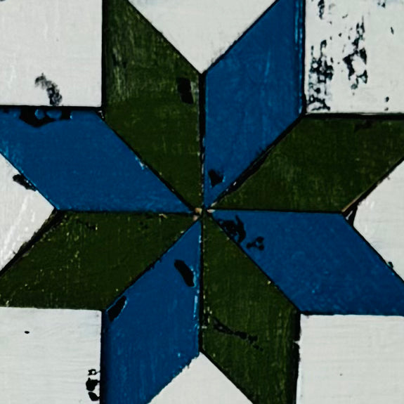Quilt Block Green