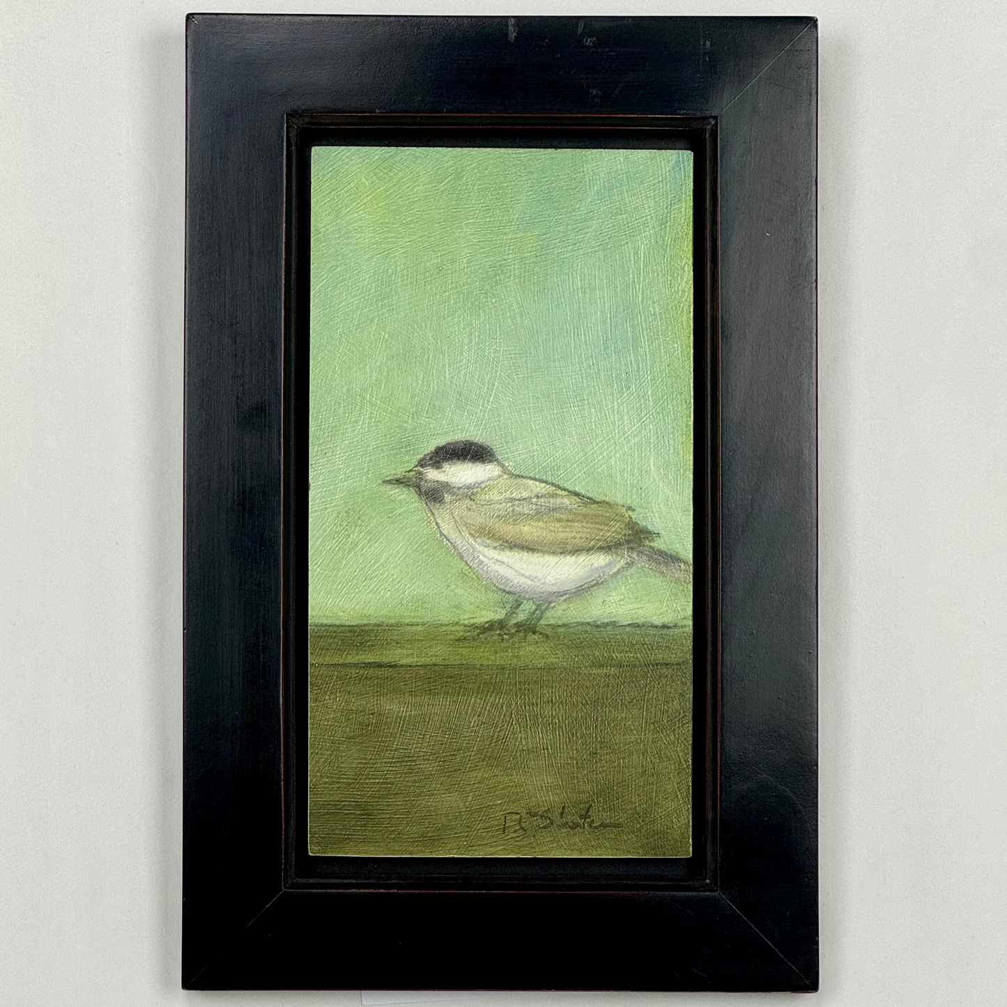 Bird on Window Sill