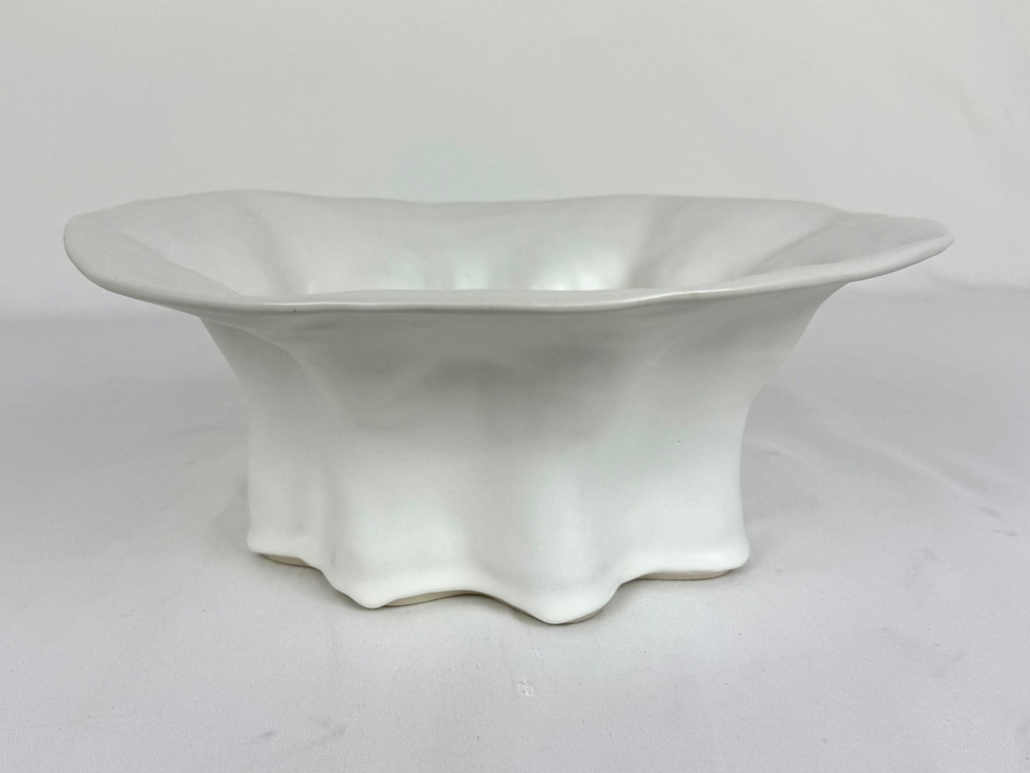 Hand Built Flowing Bowl #1