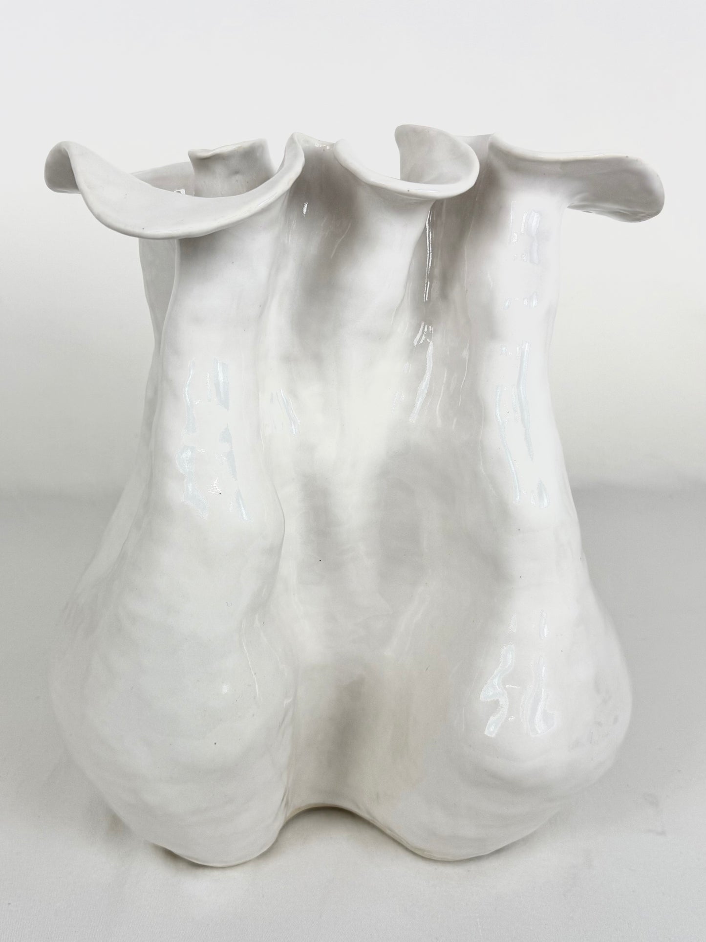 Hand Built Flow Vase #4