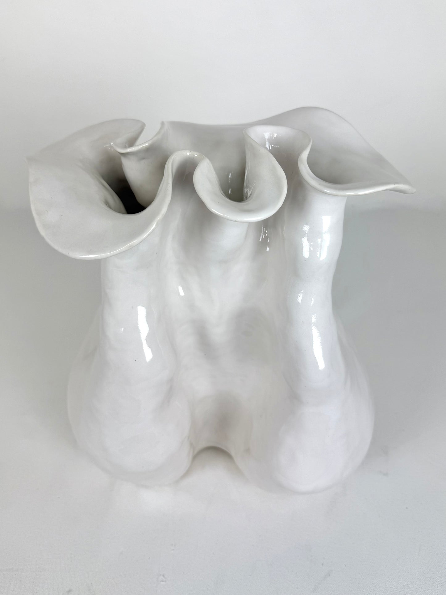 Hand Built Flow Vase #4