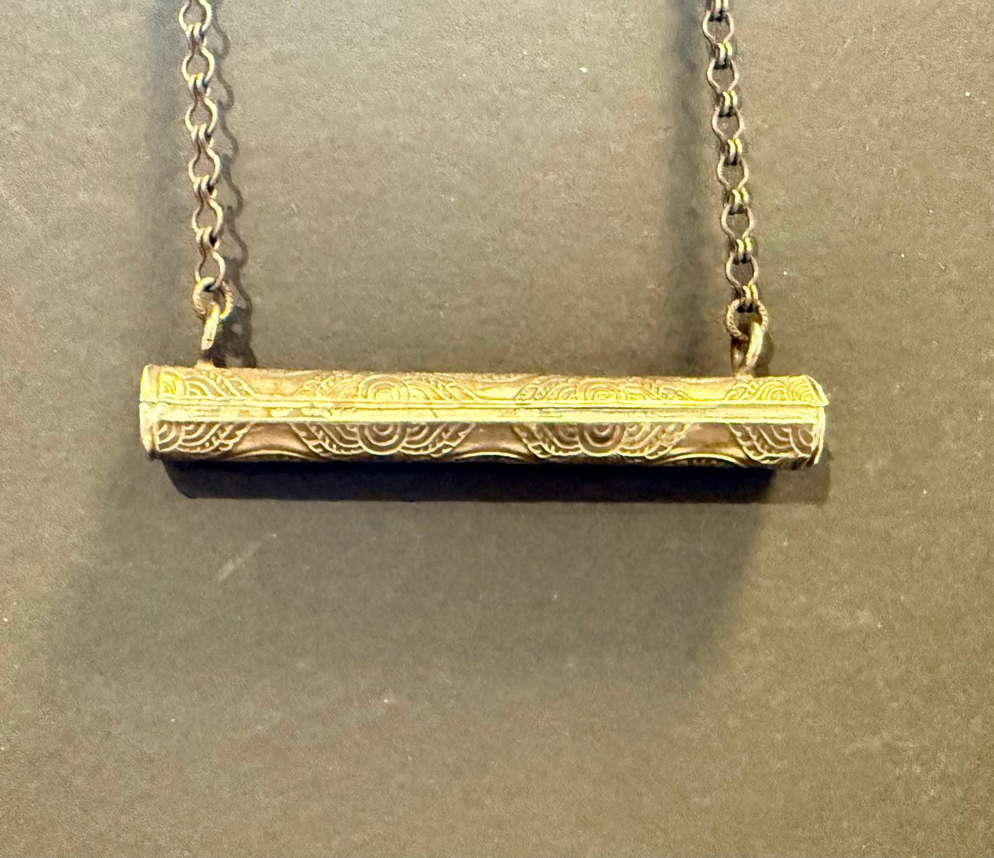 Prayer Scroll Necklace