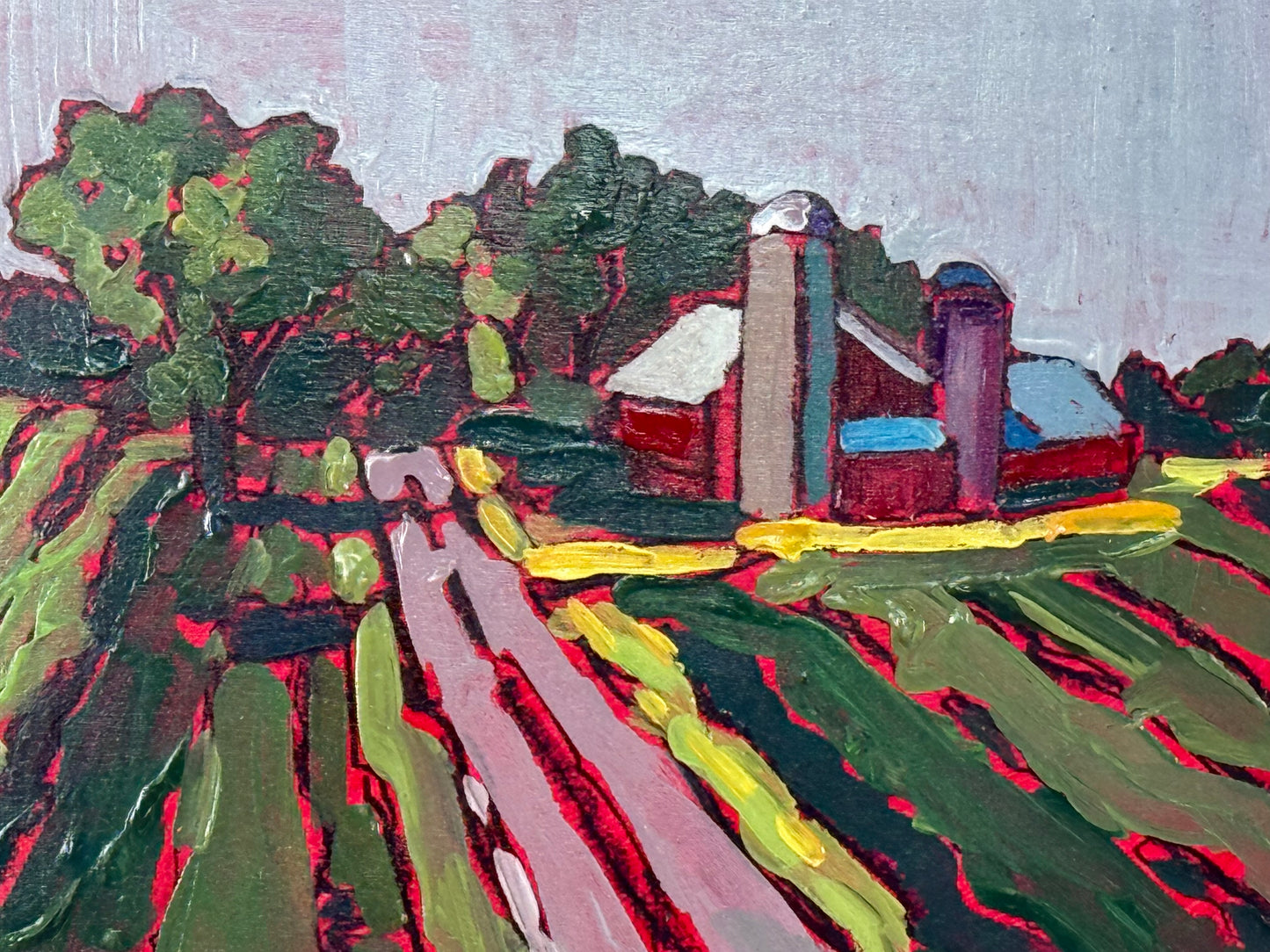 Red Barn Blue Sky