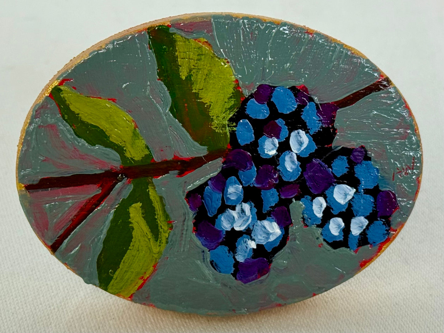 Small Oval Blackberries