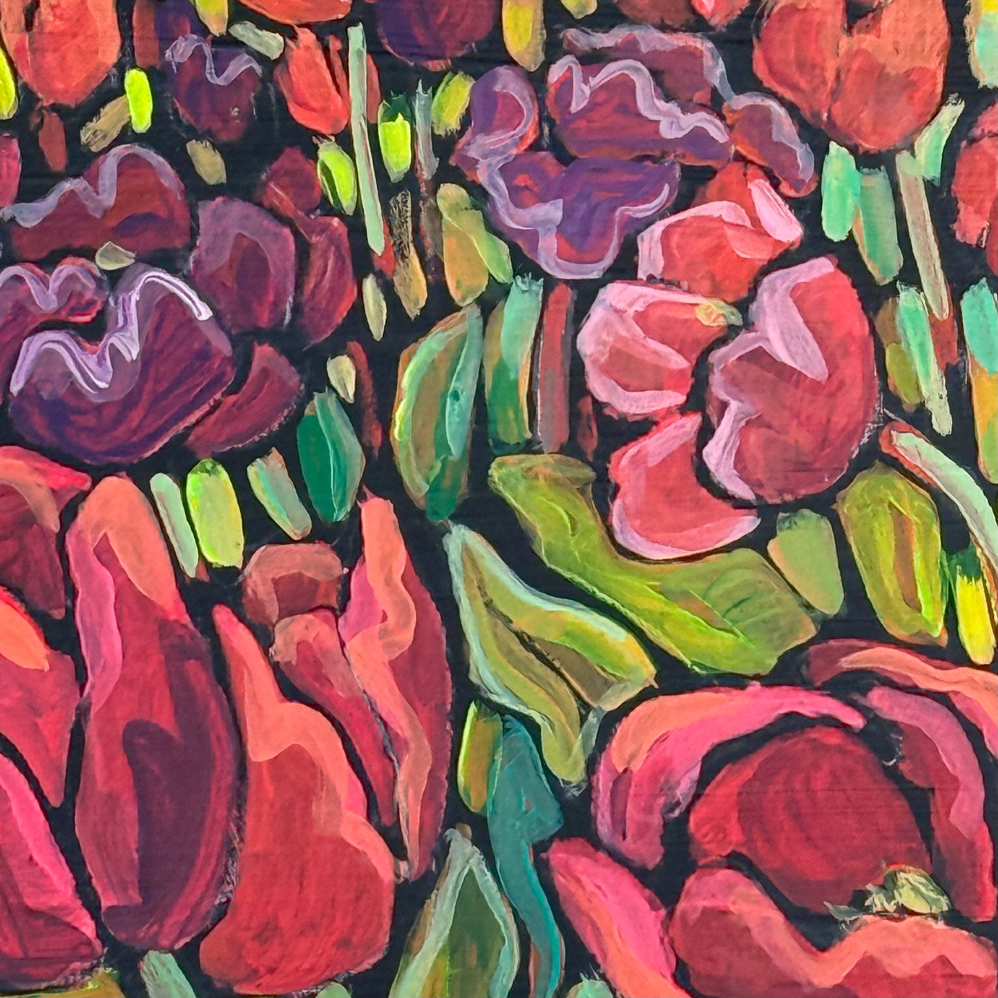 Tulips and Daisies