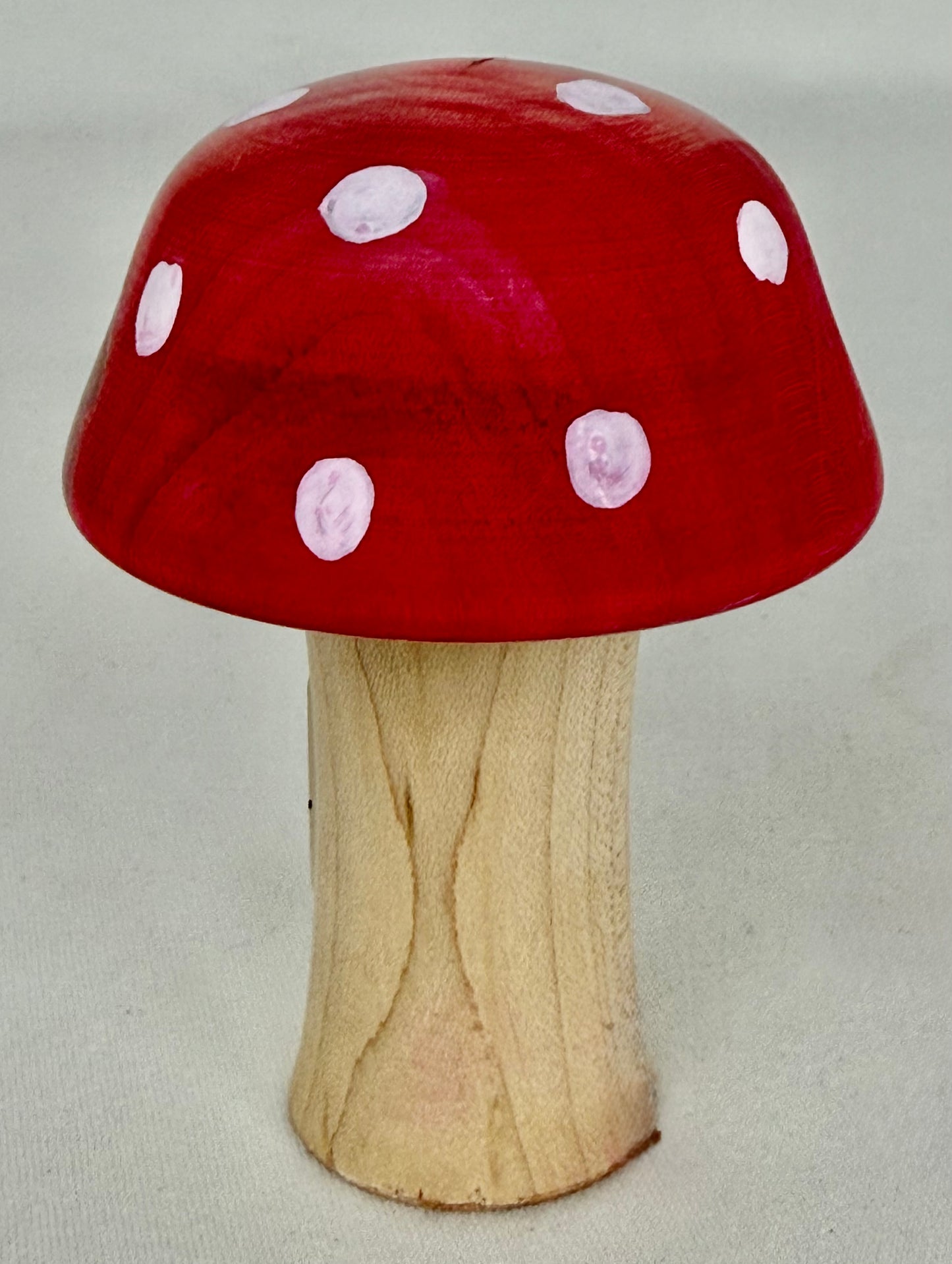 Red Cap Mushroom With Dots