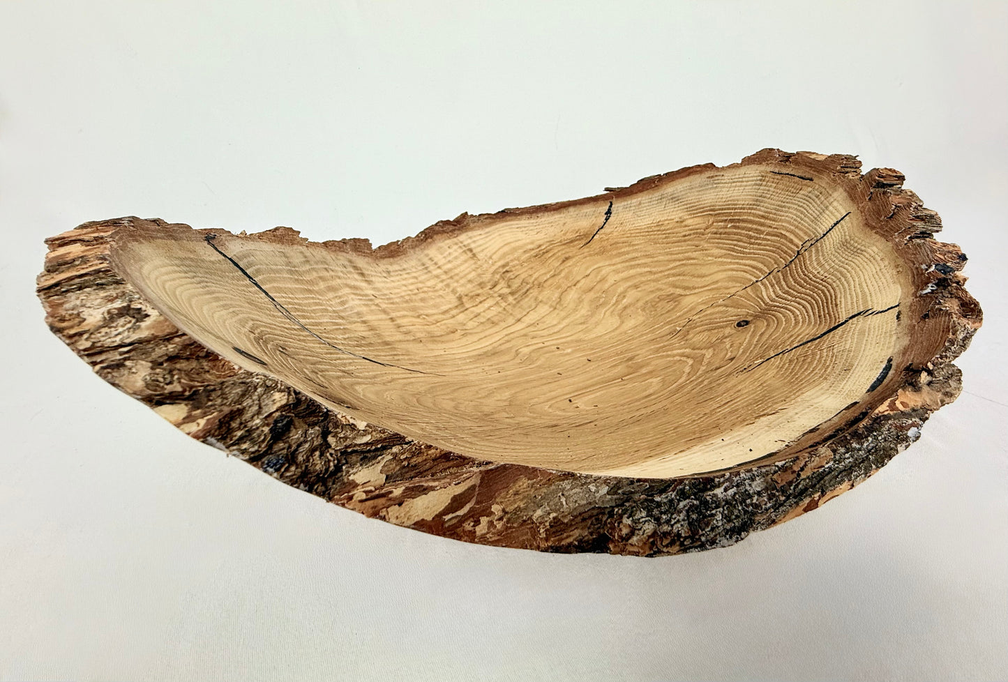 Live Edge White Oak Bowl